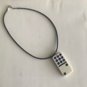 3/$5 Double Sided Domino Necklace